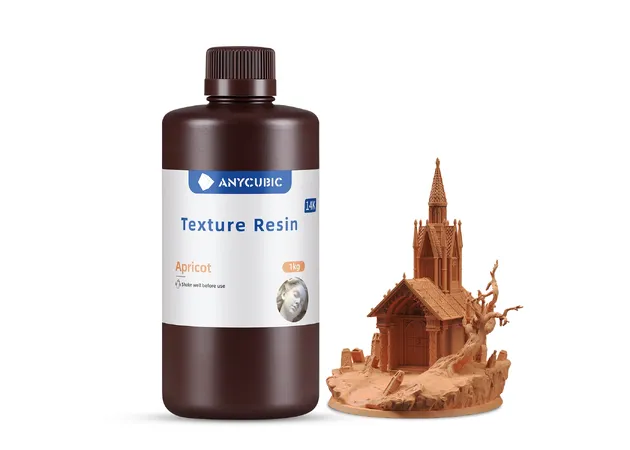 Фото 2 - Anycubic Texture Resin 14K Apricot 1 kg