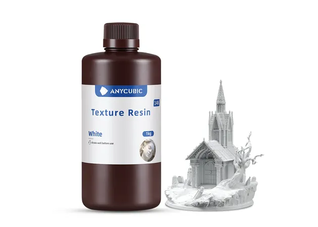 Фото 2 - Anycubic Texture Resin 14K White 1 kg