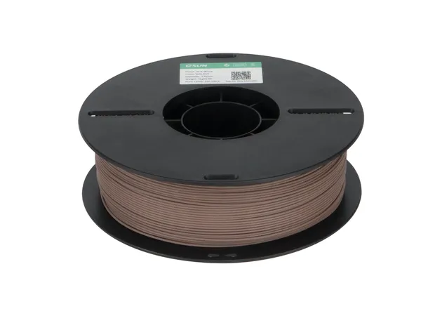 Фото 6 - eSUN PLA-Wood Walnut Filament 1 kg