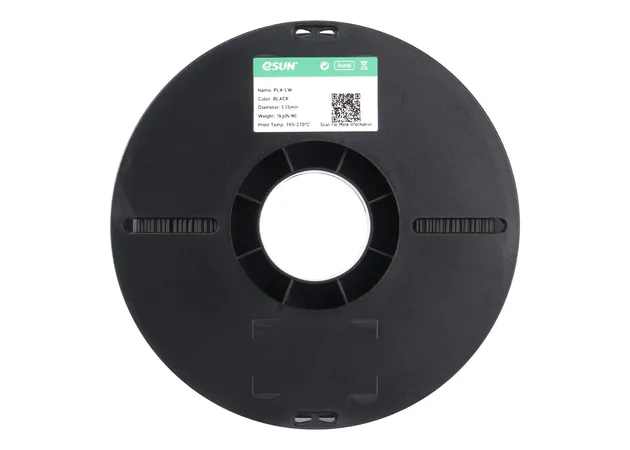 Фото 2 - eSUN PLA-LW Black Filament 1 kg