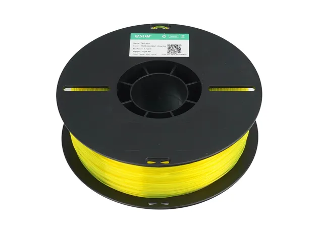 Фото 6 - eSUN TPU-95A Yellow Flexible TPU Filament 1 kg