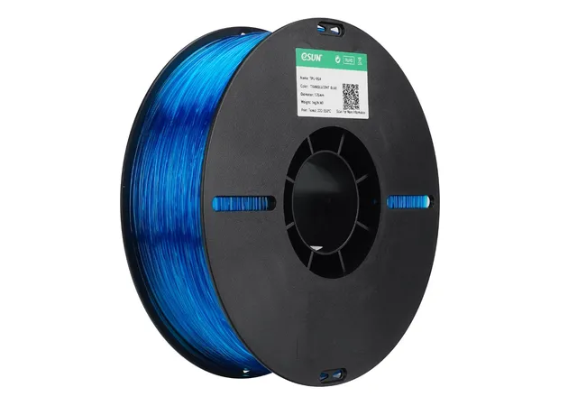 Фото 4 - eSUN TPU-95A Blue Flexible TPU Filament 1 kg