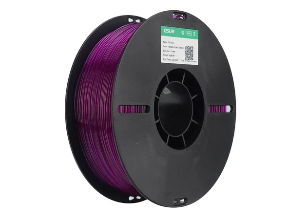 Фото 4 - eSUN TPU-95A Translucent Light Purple Flexible TPU Filament 1 kg