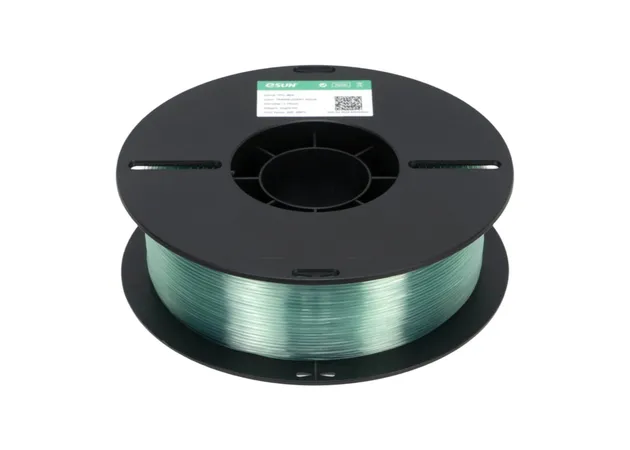 Фото 2 - eSUN TPU-95A Translucent Aqua Flexible TPU Filament 1 kg